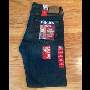 NWT Men’s Levi’s Dark Wash Jeans Regular Fit 34x32